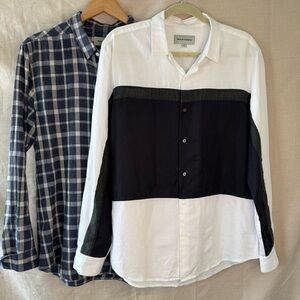 Solid Homme Button Down Men's Bundle - Size 52 - Sold Together!